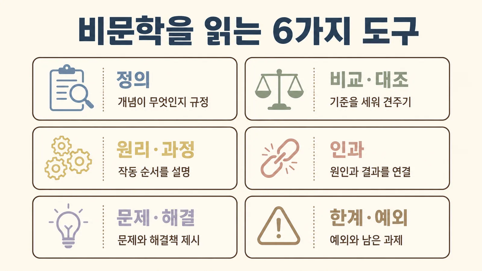 초등 고학년 비문학 공부법, 많이 읽기보다 구조를 보는 연습